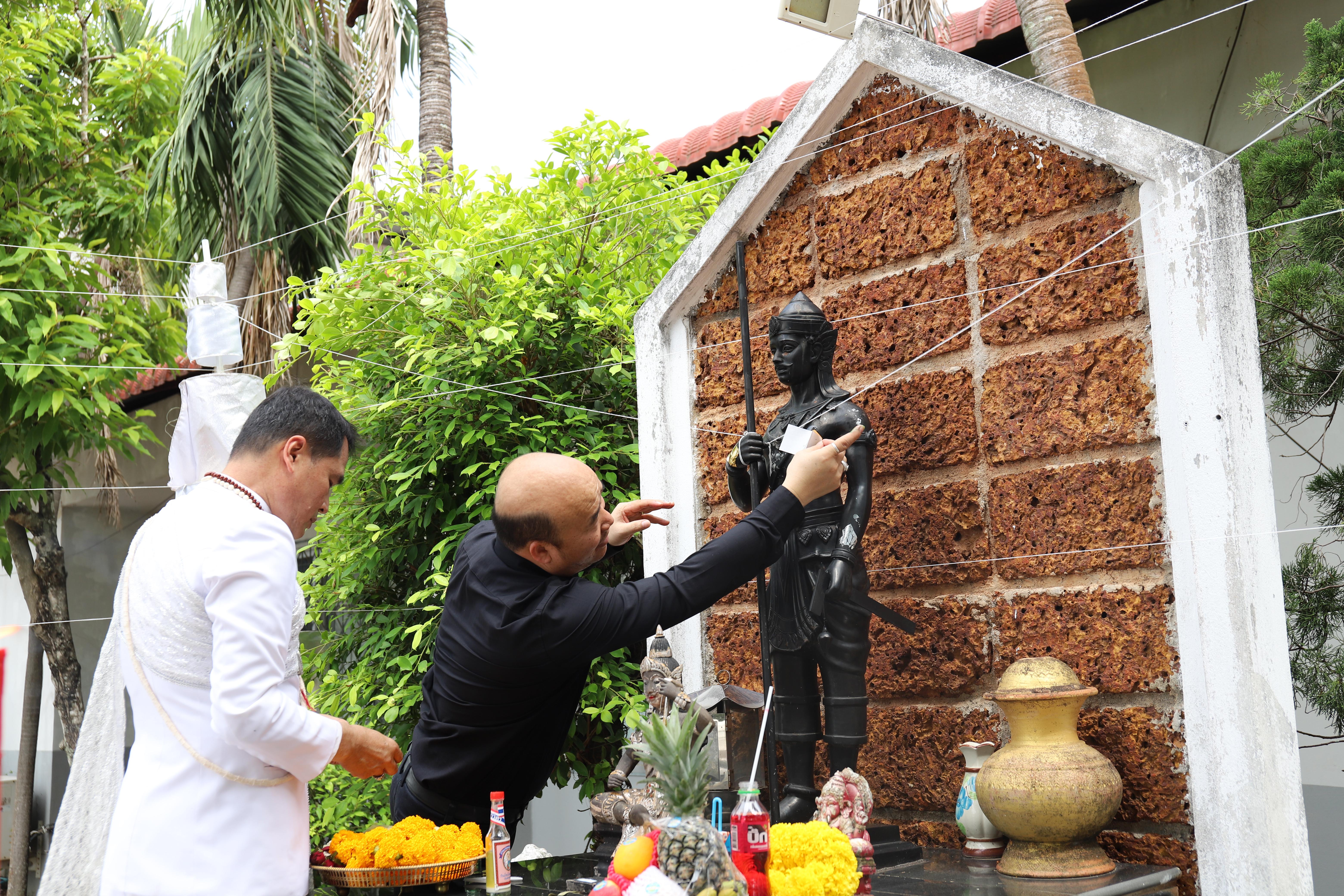 74. คณะเทคโนโลยีอุตสาหกรรม จัดพิธี ไหว้ครูช่าง บวงสรวงพระวิษณุกรรม ประจำปีการศึกษา 2569