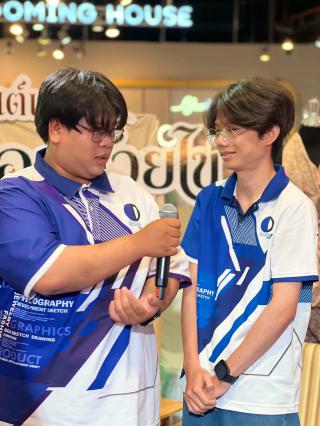 2. คณะเทคโนโลยีอุตสาหกรรม มรภ.กำแพงเพชร ร่วมจัดแสดงผลิตภัณฑ์อัตลักษณ์จังหวัดกำแพงเพชร ในงาน "วิจิตรภูษา ภูมิปัญญา สร้างสรรค์ แพรพรรณท้องถิ่นไทย"