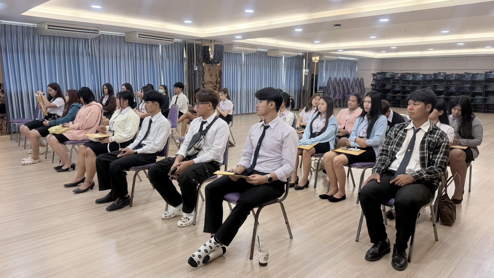 8. คณะเทคโนโลยีอุตสาหกรรม จัดปฐมนิเทศสหกิจศึกษา ประจำปีการศึกษา 2569