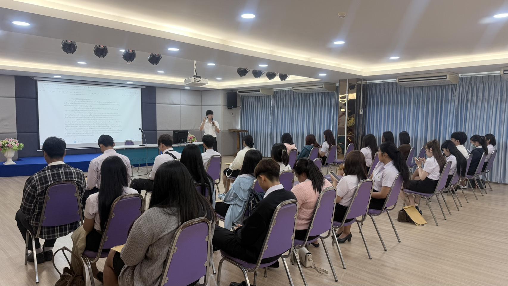 12. คณะเทคโนโลยีอุตสาหกรรม จัดปฐมนิเทศสหกิจศึกษา ประจำปีการศึกษา 2569