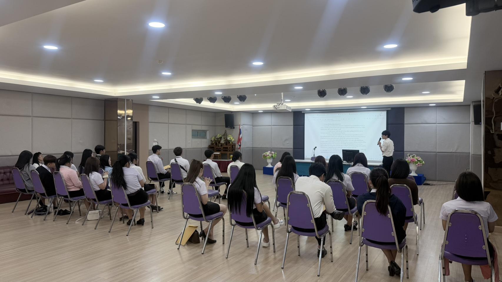 13. คณะเทคโนโลยีอุตสาหกรรม จัดปฐมนิเทศสหกิจศึกษา ประจำปีการศึกษา 2569