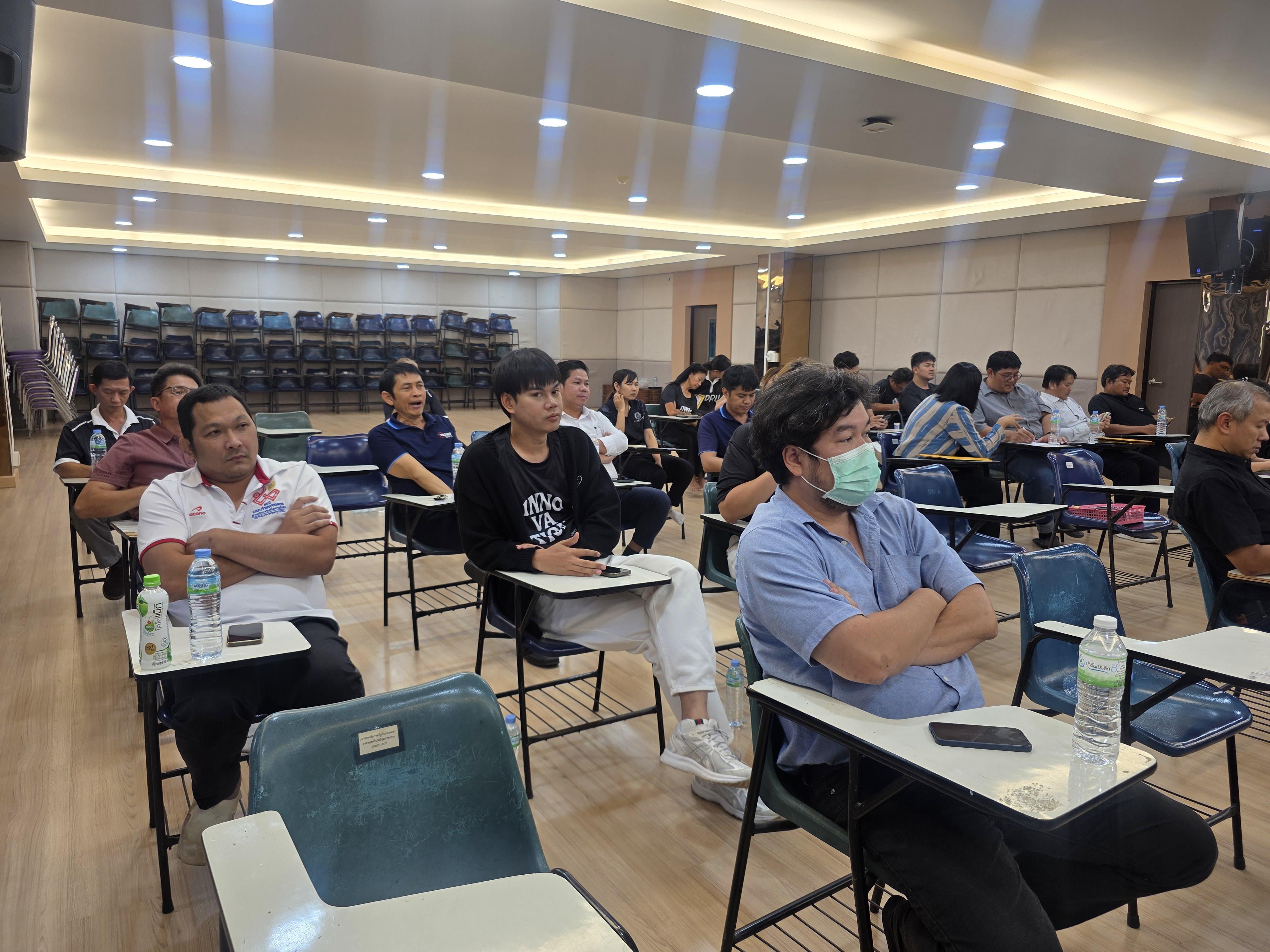 108. คณะเทคโนโลยีอุตสาหกรรม จัดประชุมคณะ เชิญคณาจารย์และบุคลากรร่วมแลกเปลี่ยนข้อมูลและขับเคลื่อนการดำเนินงาน