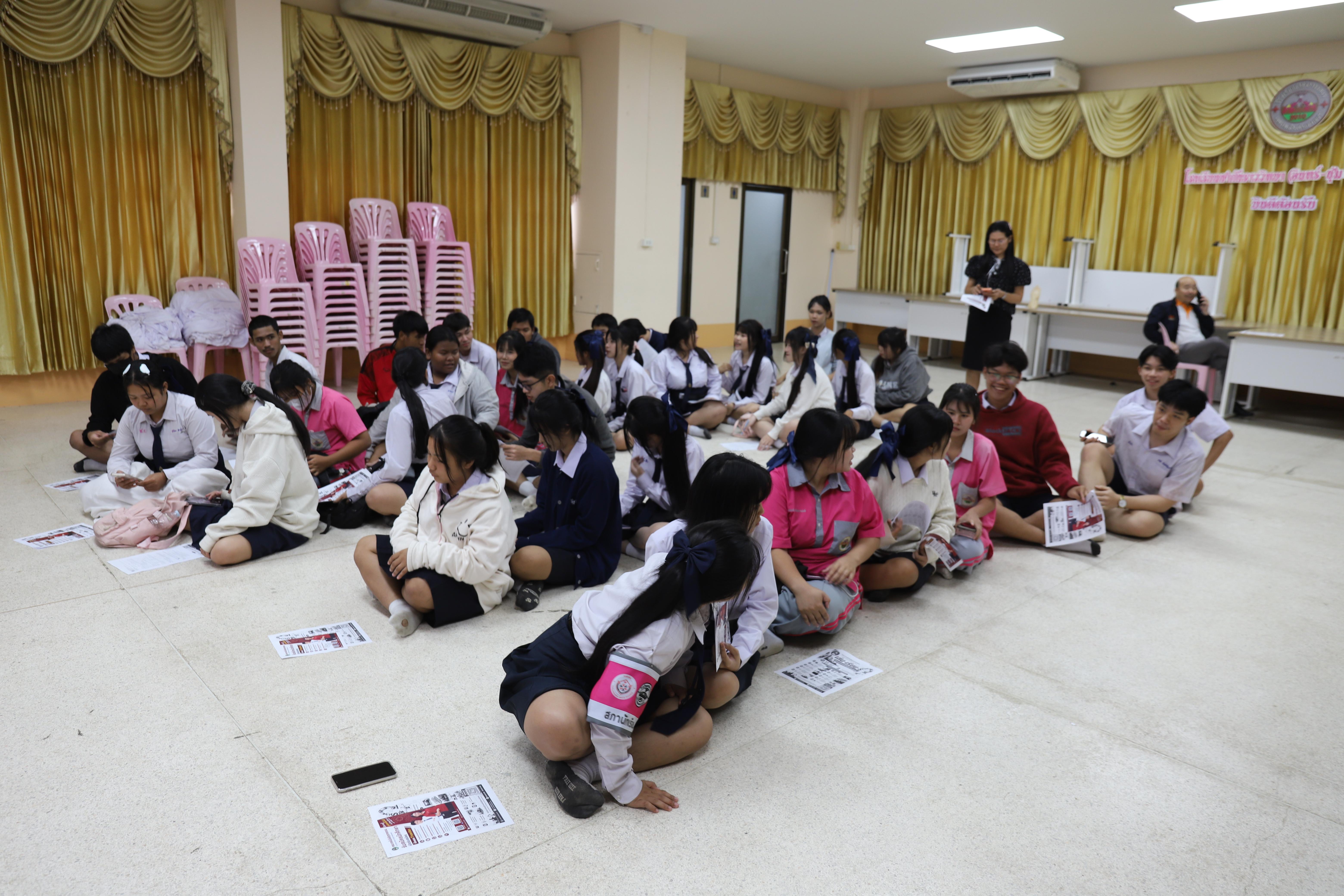 6. คณะเทคโนโลยีอุตสาหกรรม มหาวิทยาลัยราชภัฏกำแพงเพชร ลงพื้นที่แนะแนวการศึกษาต่อ