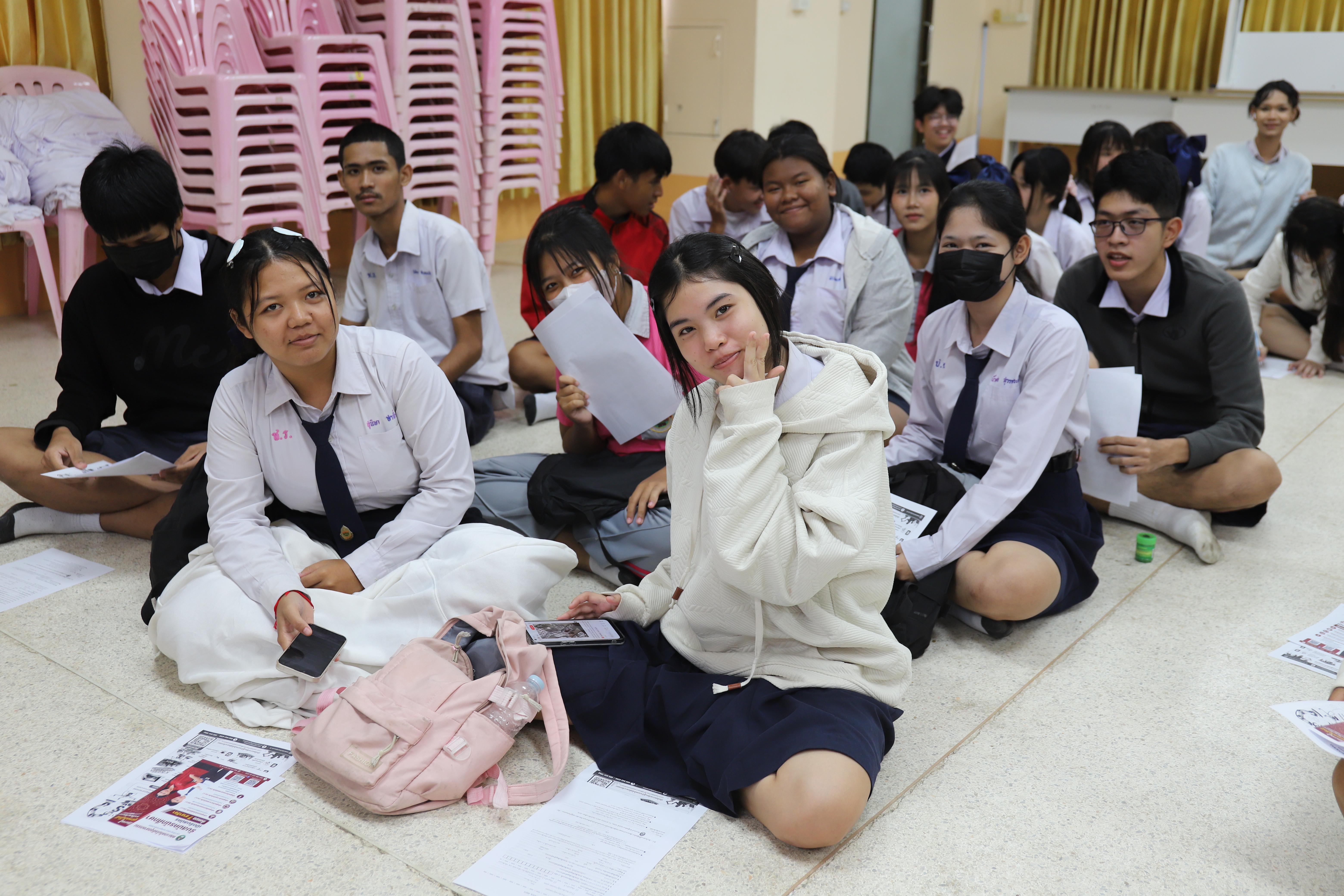9. คณะเทคโนโลยีอุตสาหกรรม มหาวิทยาลัยราชภัฏกำแพงเพชร ลงพื้นที่แนะแนวการศึกษาต่อ