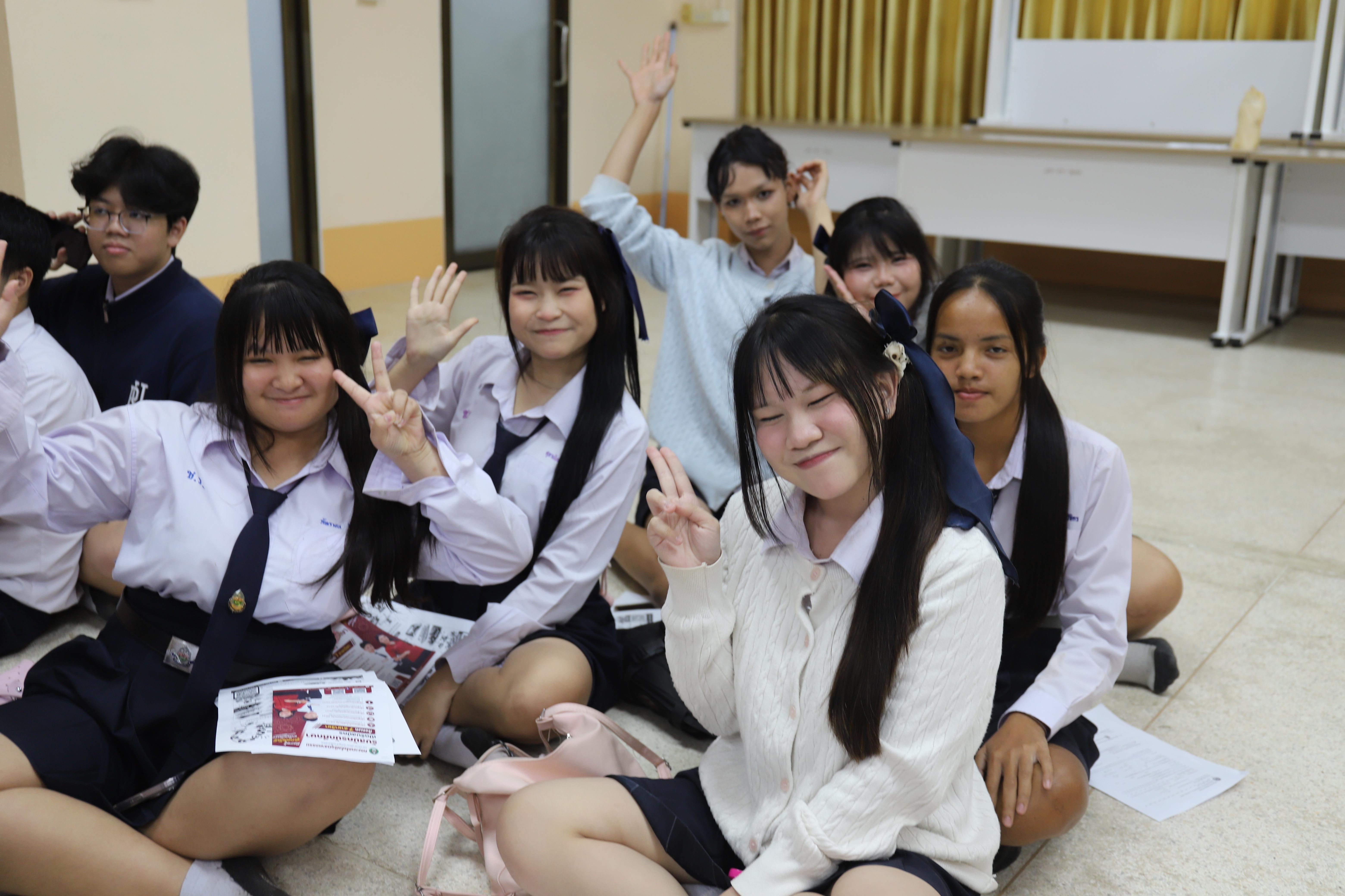 11. คณะเทคโนโลยีอุตสาหกรรม มหาวิทยาลัยราชภัฏกำแพงเพชร ลงพื้นที่แนะแนวการศึกษาต่อ
