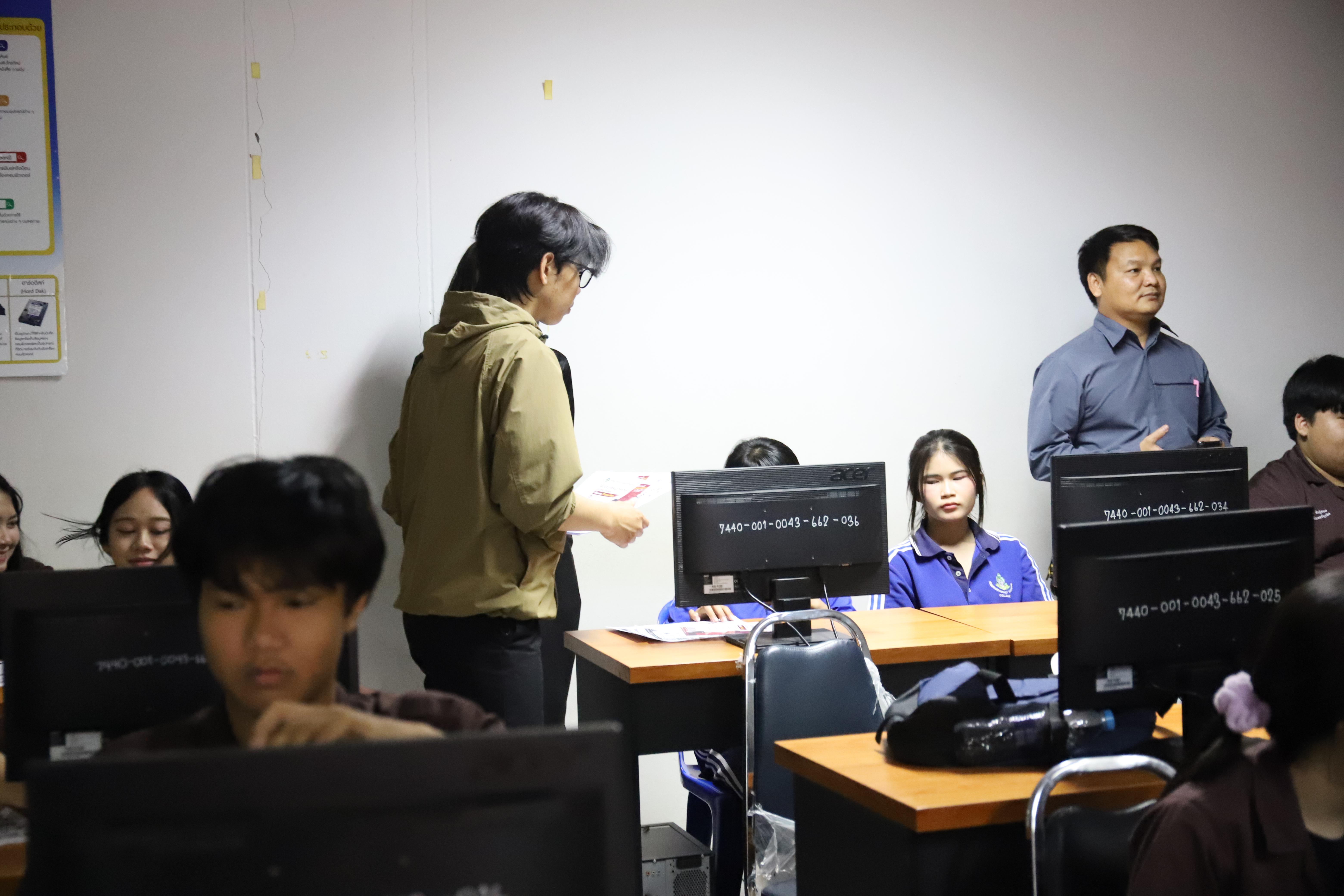 40. คณะเทคโนโลยีอุตสาหกรรม มหาวิทยาลัยราชภัฏกำแพงเพชร ลงพื้นที่แนะแนวการศึกษาต่อ